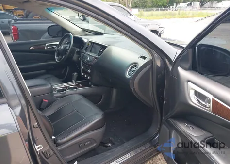 2013 Nissan Pathfinder Platinum z USA, uszkodzony, nr VIN 5N1AR2MN7DC648592